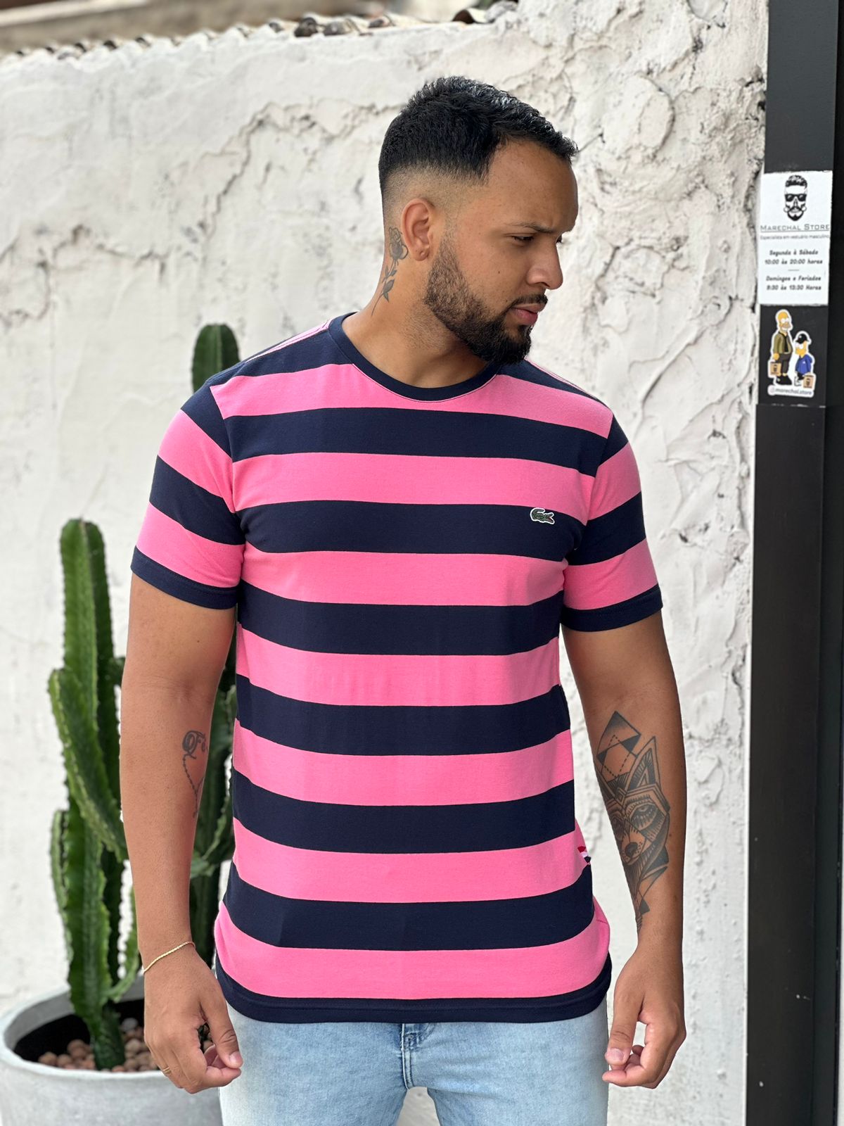 Camiseta Listrada