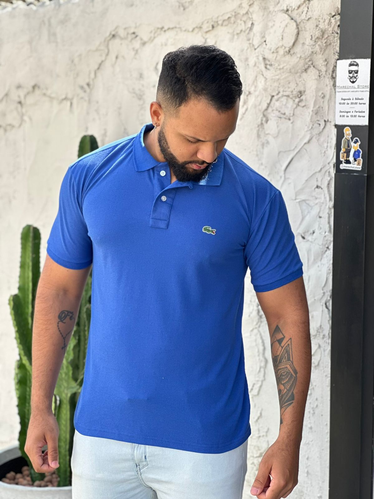 Camisa Azul
