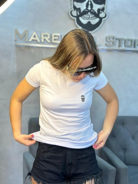 Camiseta Marechal Store- Branca Feminina