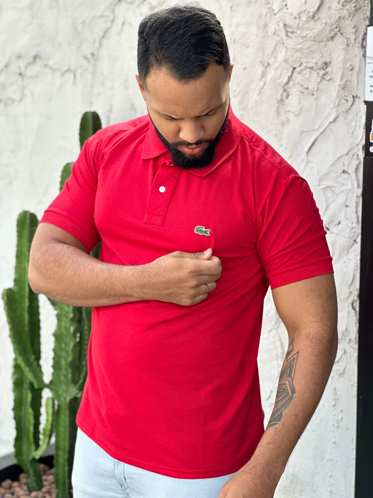 Camisa Polo Vermelho