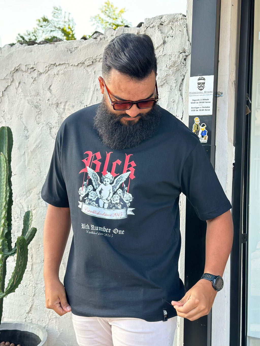 Camiseta Oversized BLCK