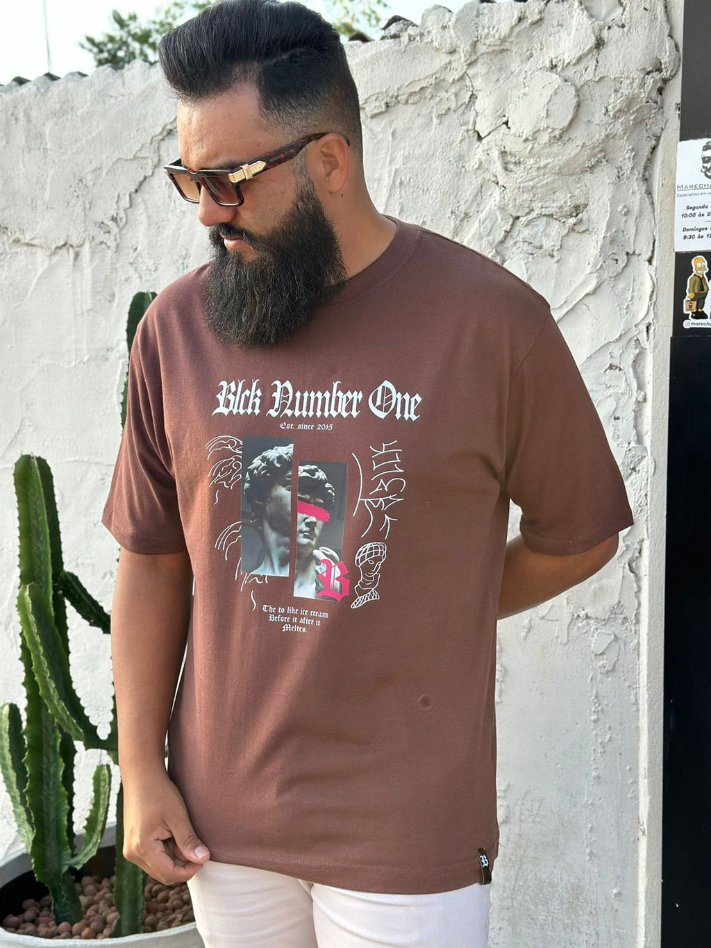 Camiseta Oversized BLCK