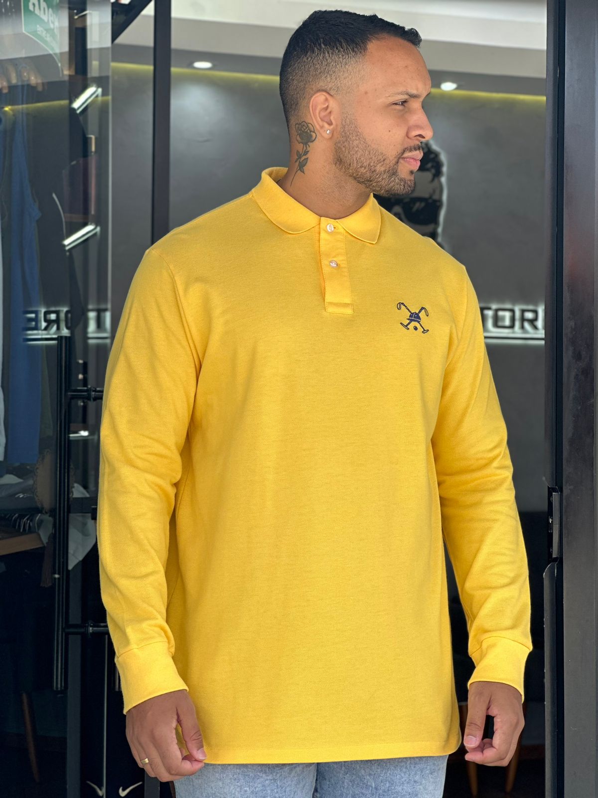Polo Play Manga Longa