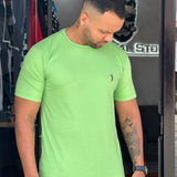 Camiseta Aleatory verde claro