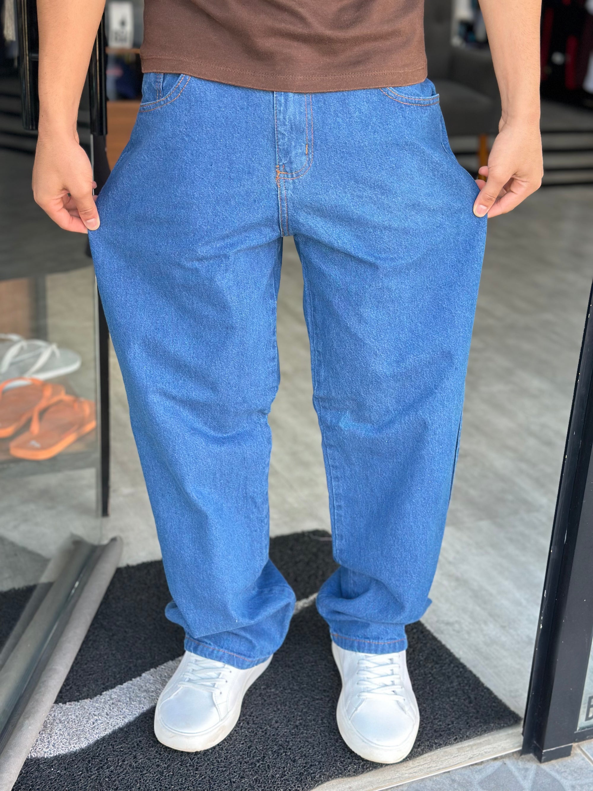 Calça Jeans Balao