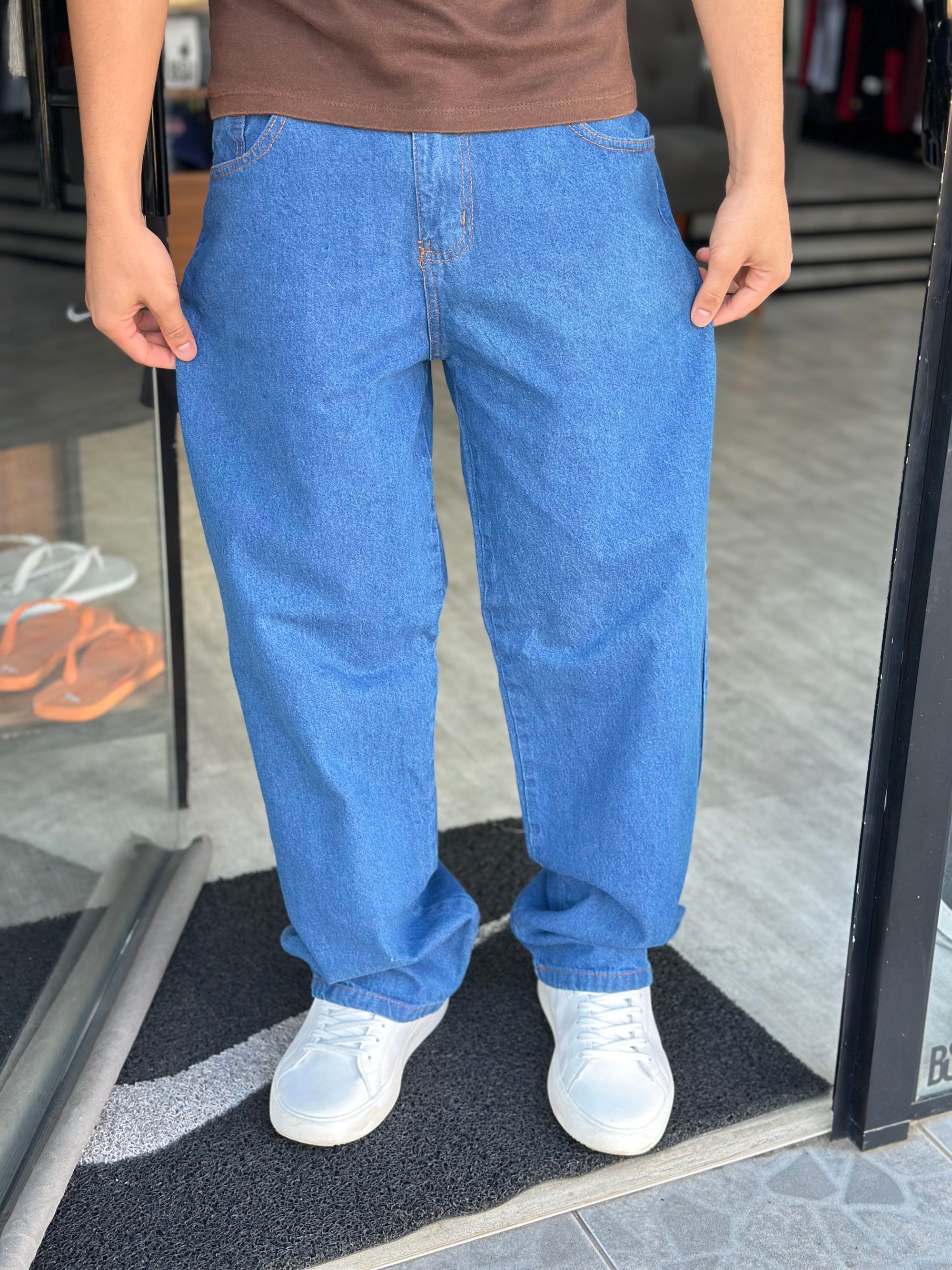 Calça Jeans Balao
