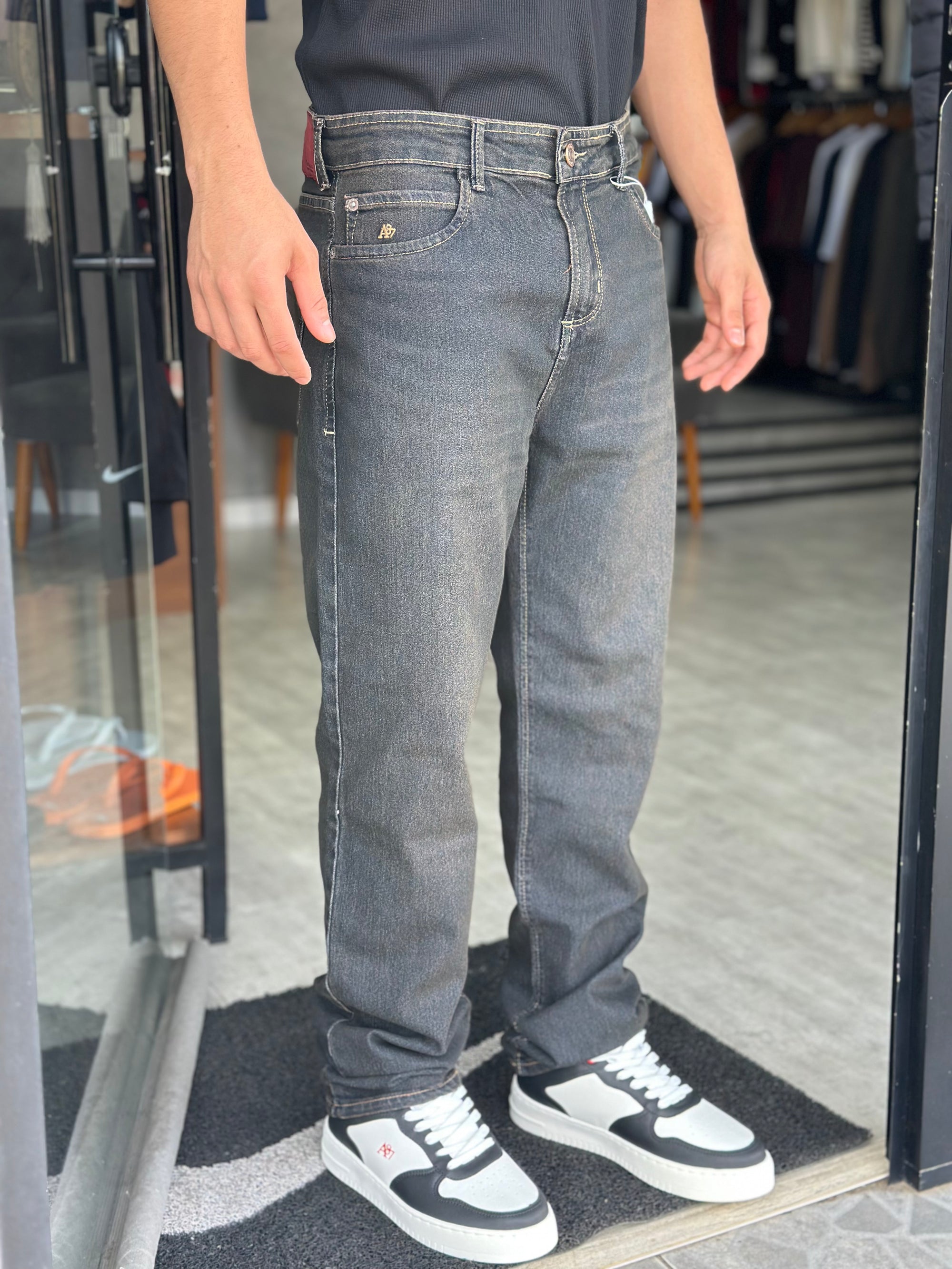 Calça Jeans Corte Reto Aeropostale
