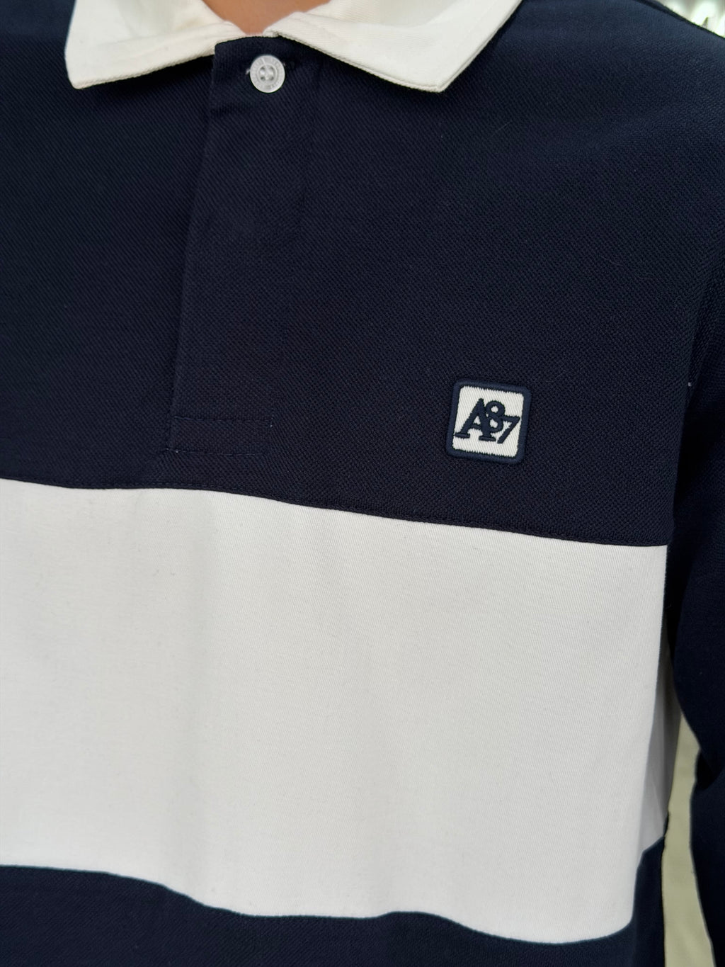 Camisa Polo Manga Longa Aeropostale