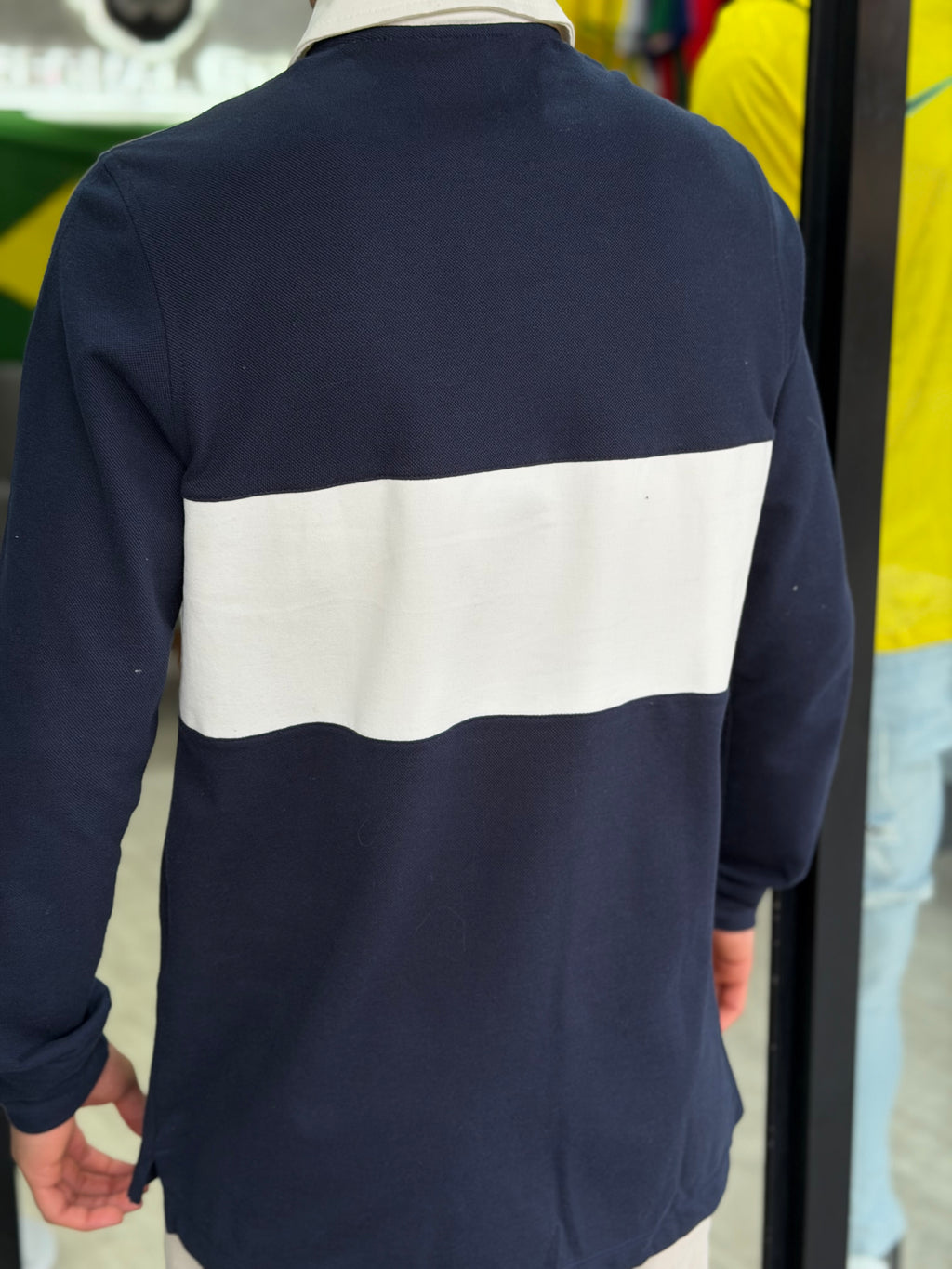 Camisa Polo Manga Longa Aeropostale