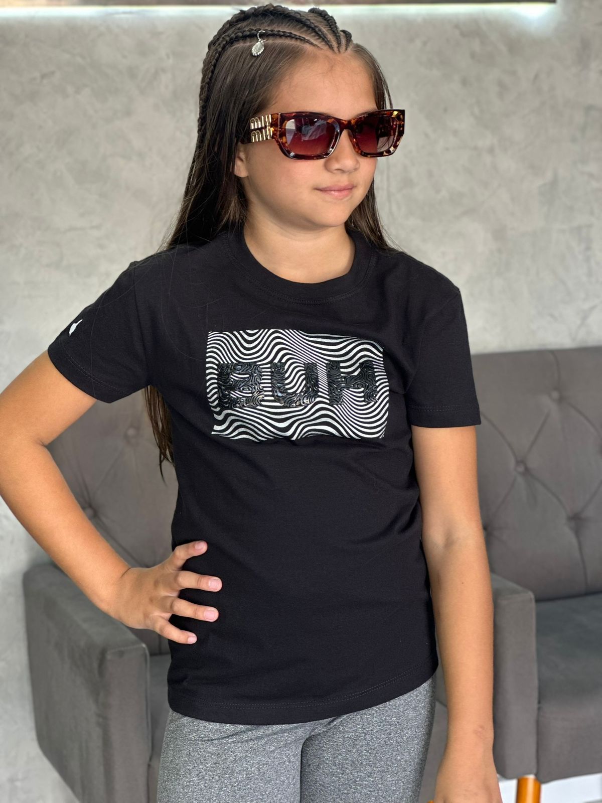 Camiseta Slim Buh Infantil