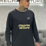 Camiseta de Time Corinthians Manga Longa