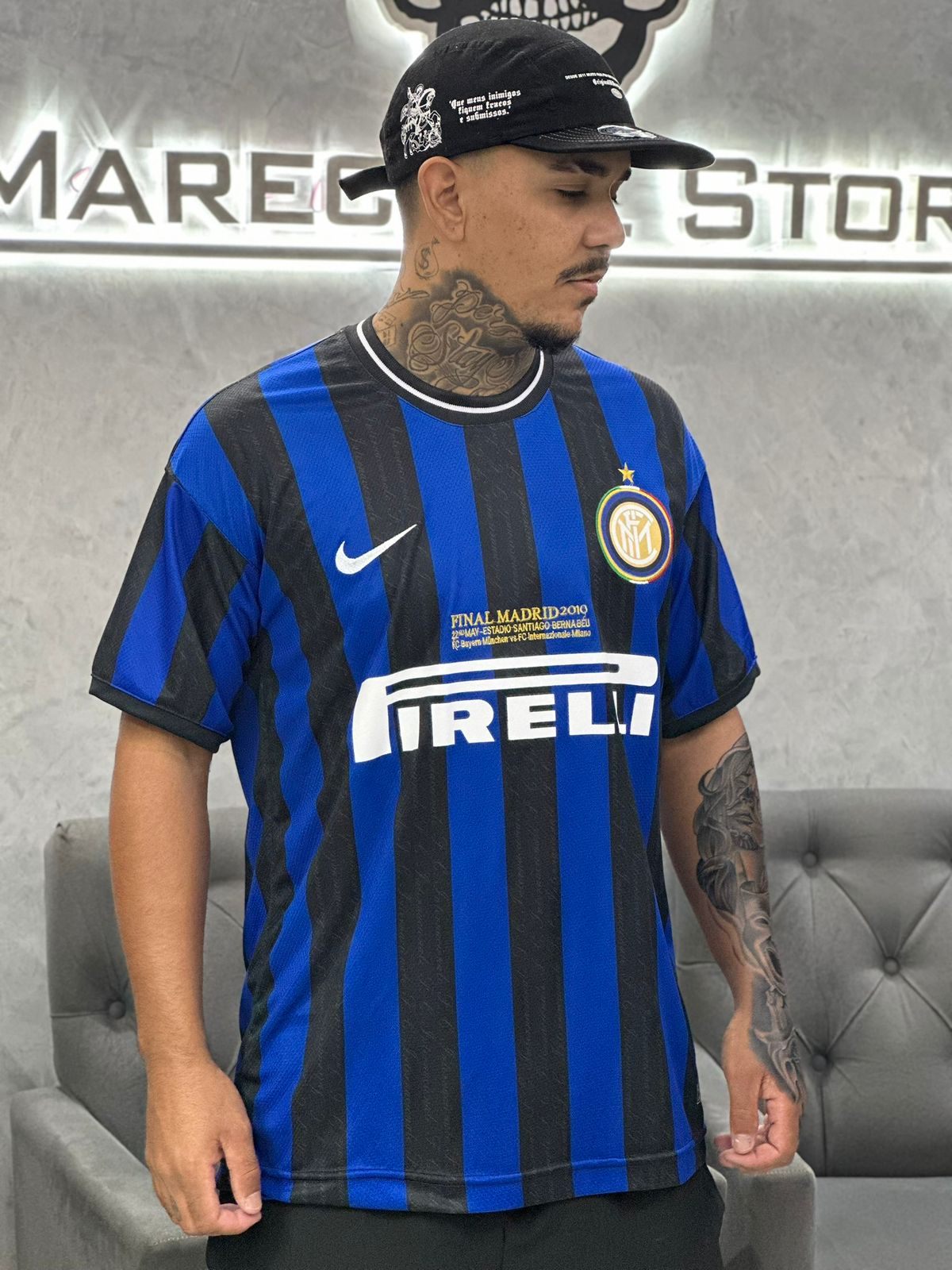 Camiseta de Time Inter de Milão