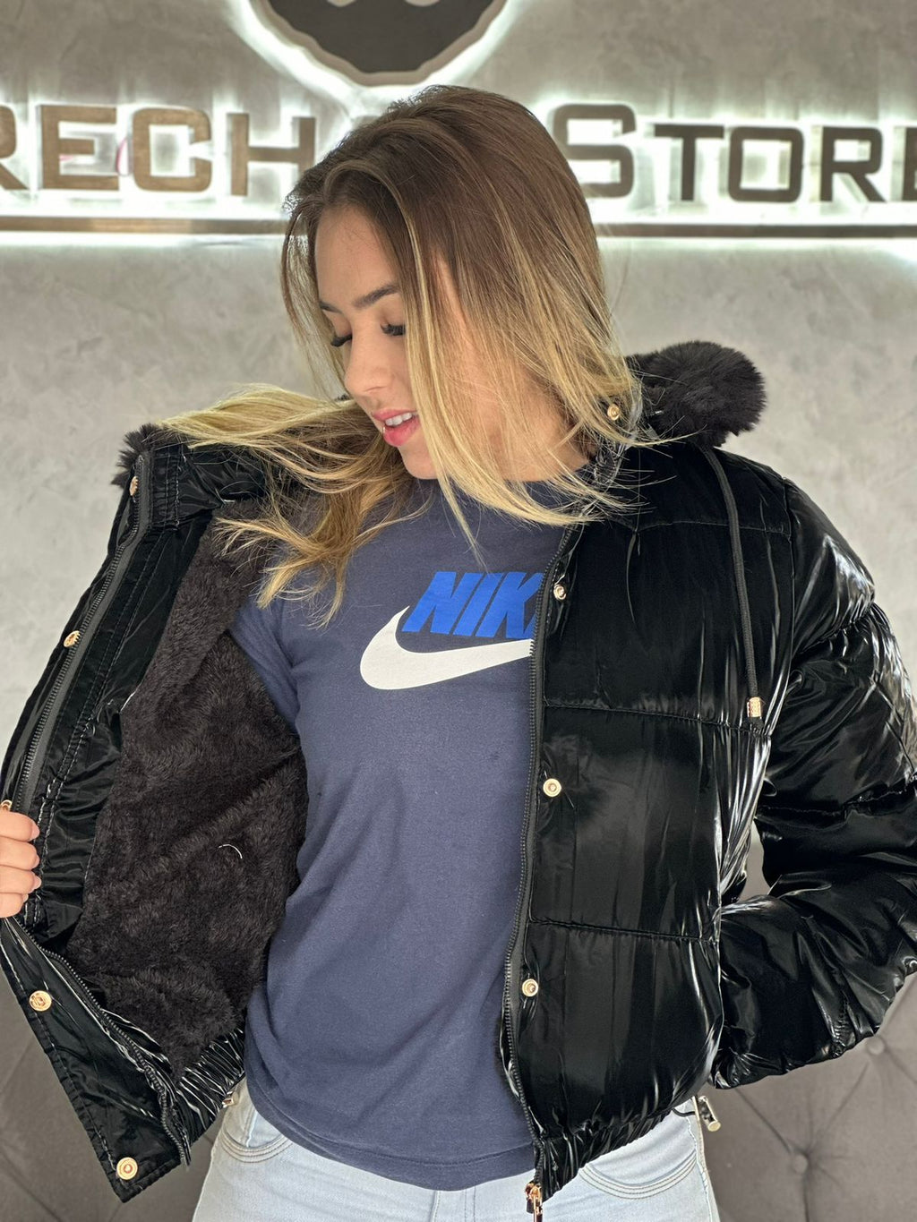 Jaqueta Puffer Feminina