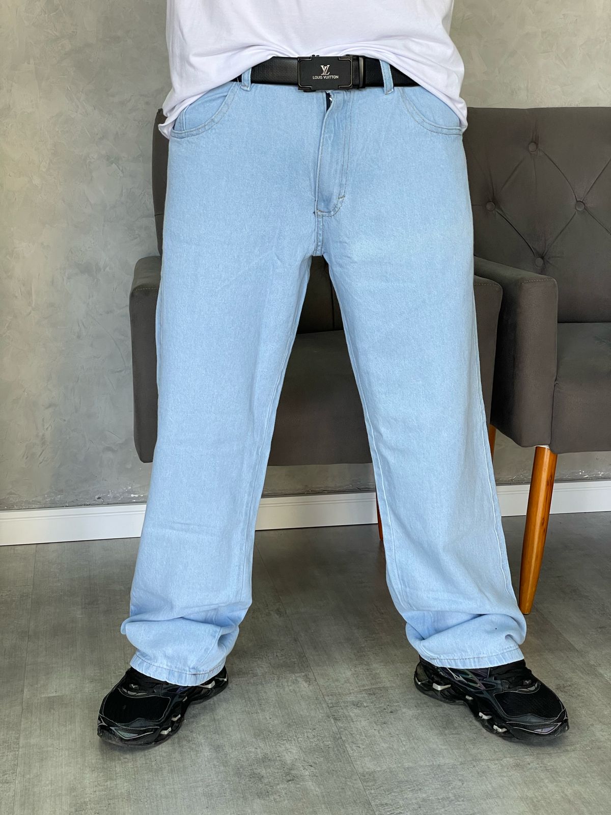 Calça Jeans Balão