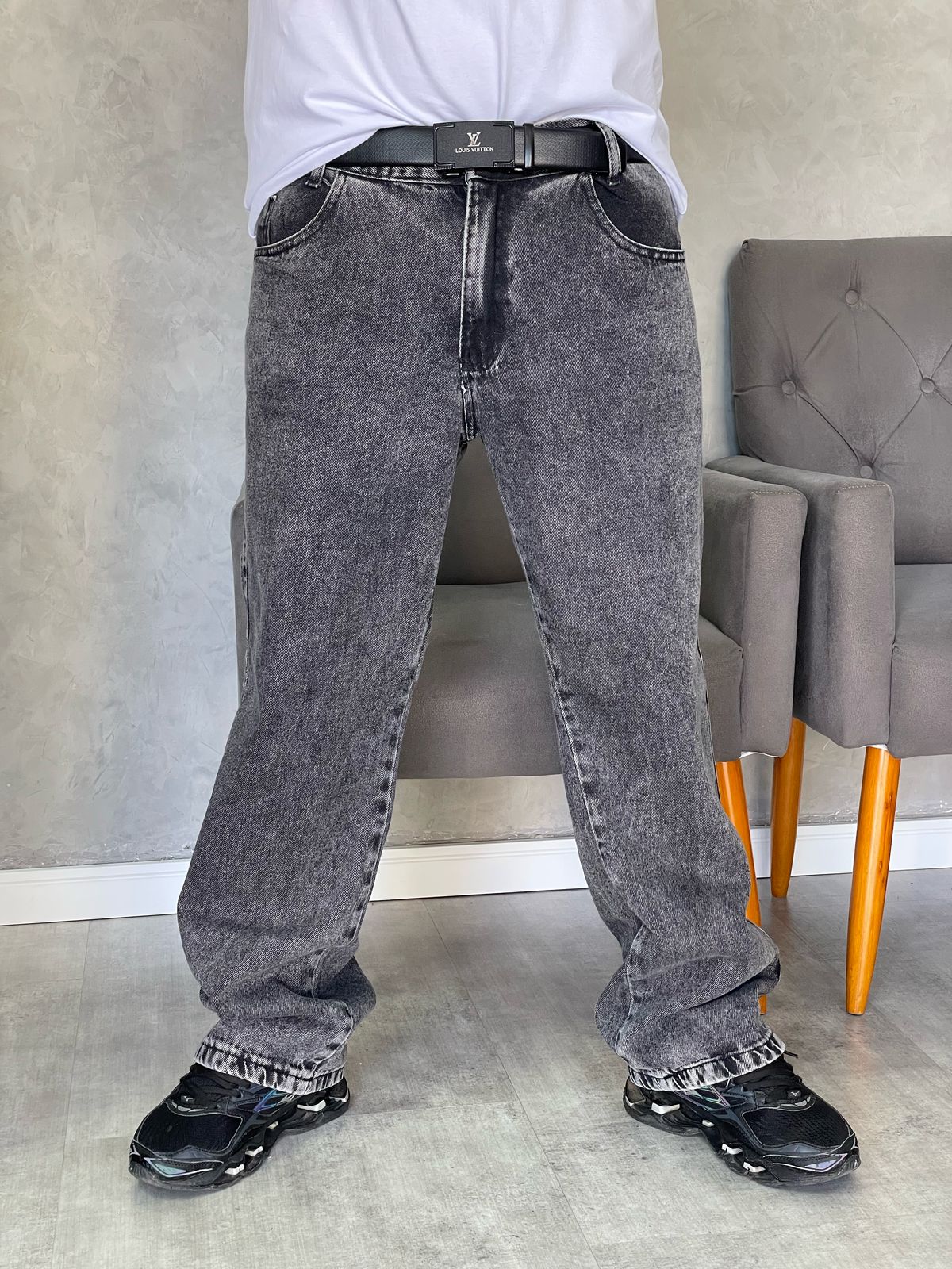 Calça Jeans Balão