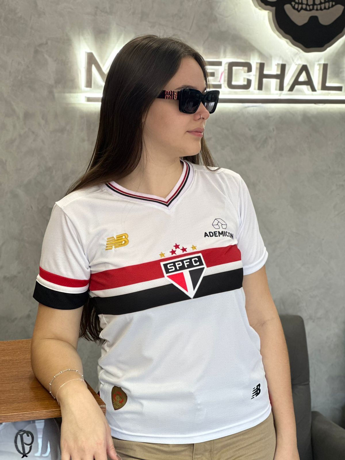 Camiseta São Paulo Feminina