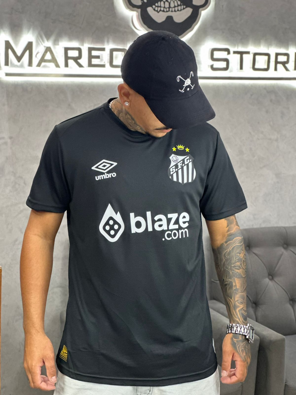 Camiseta Santos