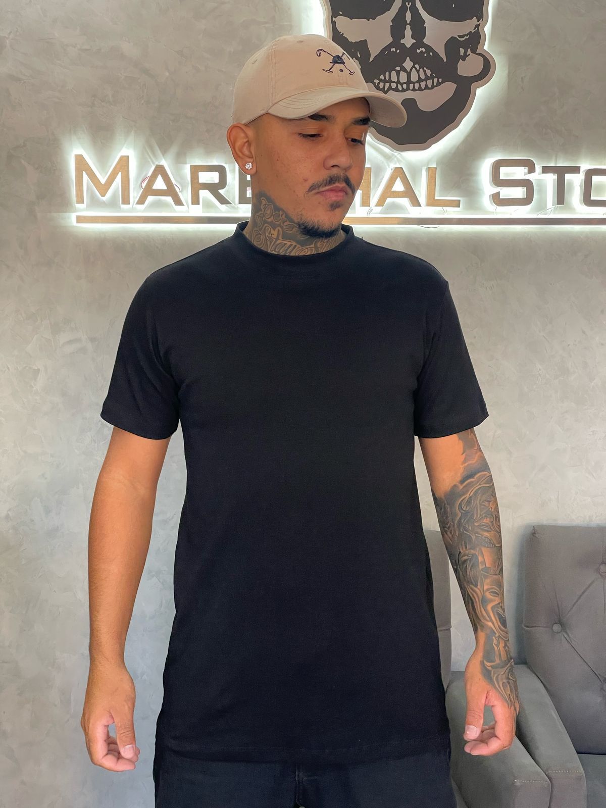 Camiseta Gola Média Marechal Store