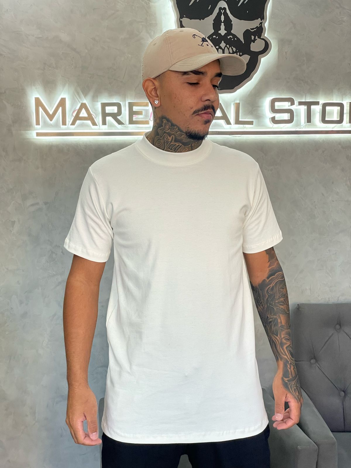 Camiseta Gola Média Marechal Store