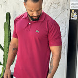 Camisa Polo Vinho