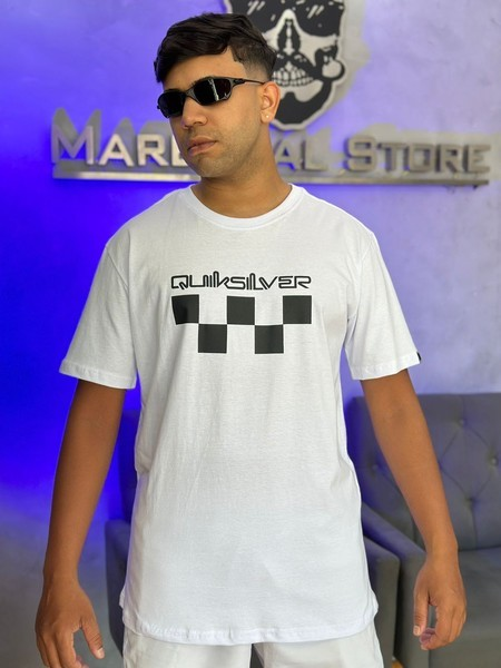 Camiseta Quiksilver- Branca