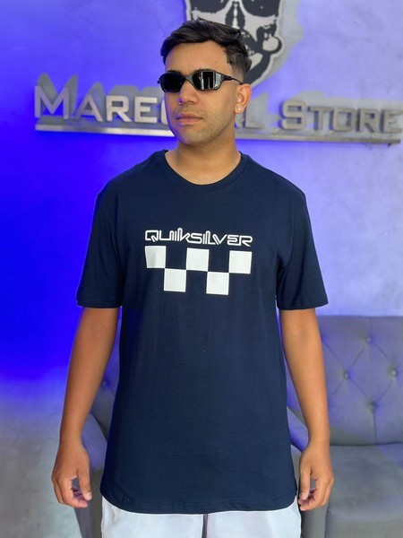 Camiseta Quiksilver- Azul Marinho